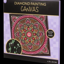 Action Glow-in-the-dark diamond painting> Knutselen