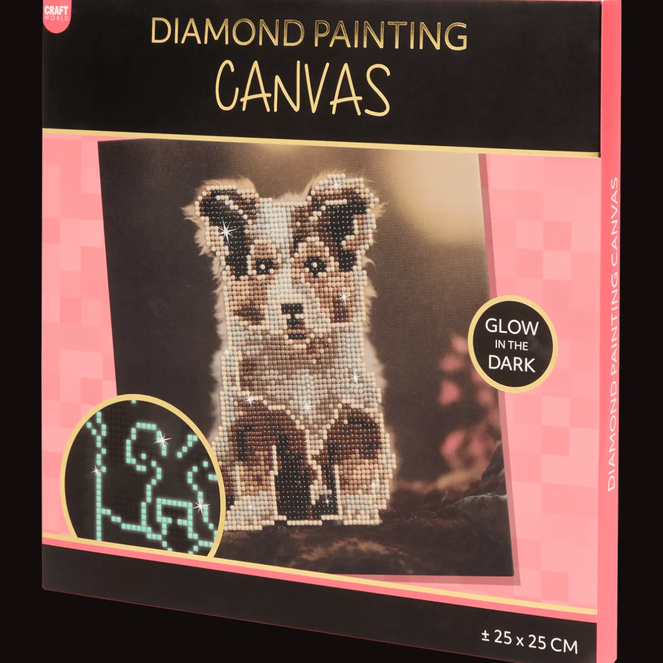 Action Glow-in-the-dark diamond painting> Knutselen