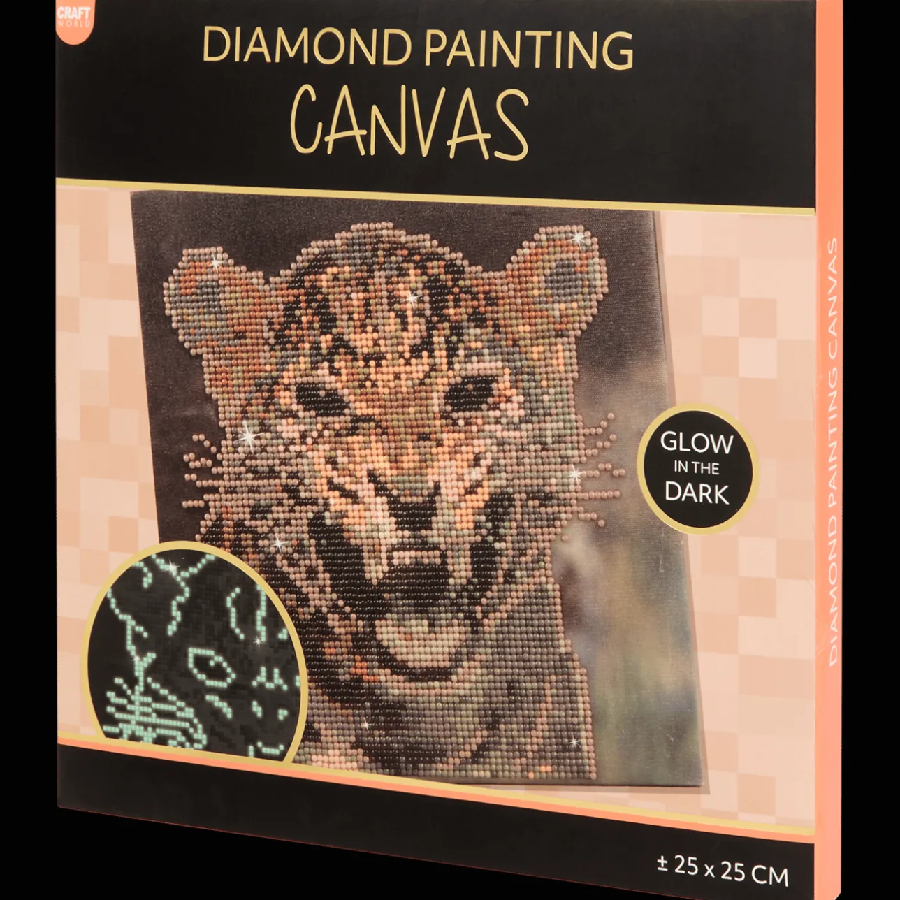 Action Glow-in-the-dark diamond painting> Knutselen
