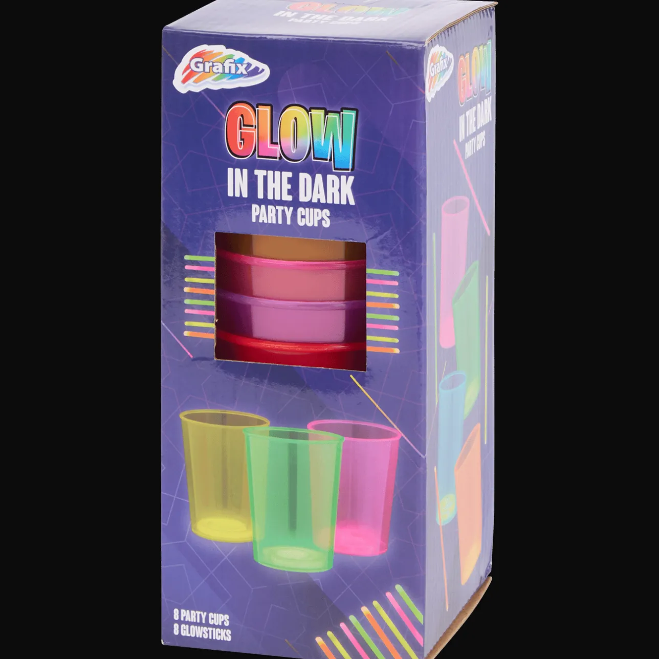 Action Glow-in-the-dark feestbekers> Feestartikelen
