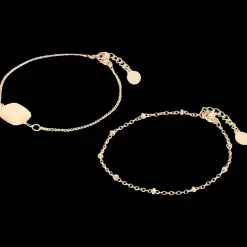 Action Gold plated armbandjes met edelsteen><noscript><img width=