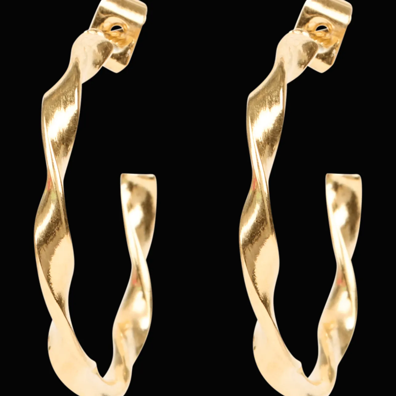 Action Gold plated oorbellen> Horloges & Sieraden