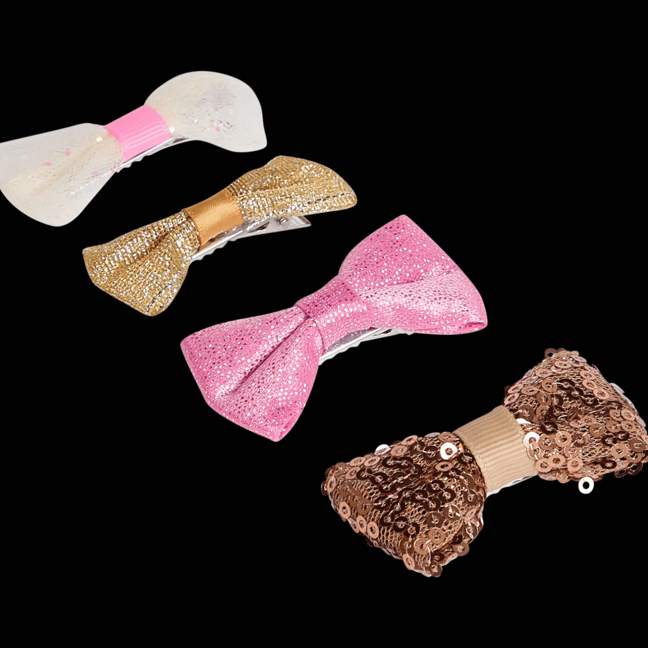Action Haarclipjes met strikjes> Haaraccessoires