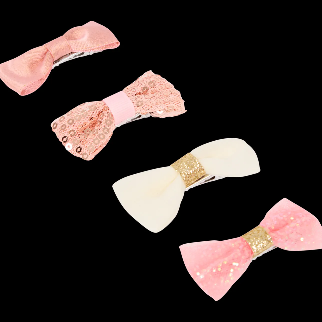 Action Haarclipjes met strikjes> Haaraccessoires