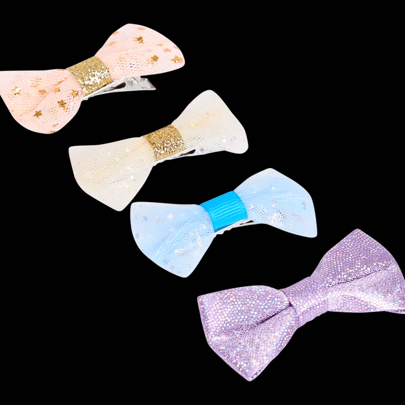 Action Haarclipjes met strikjes> Haaraccessoires