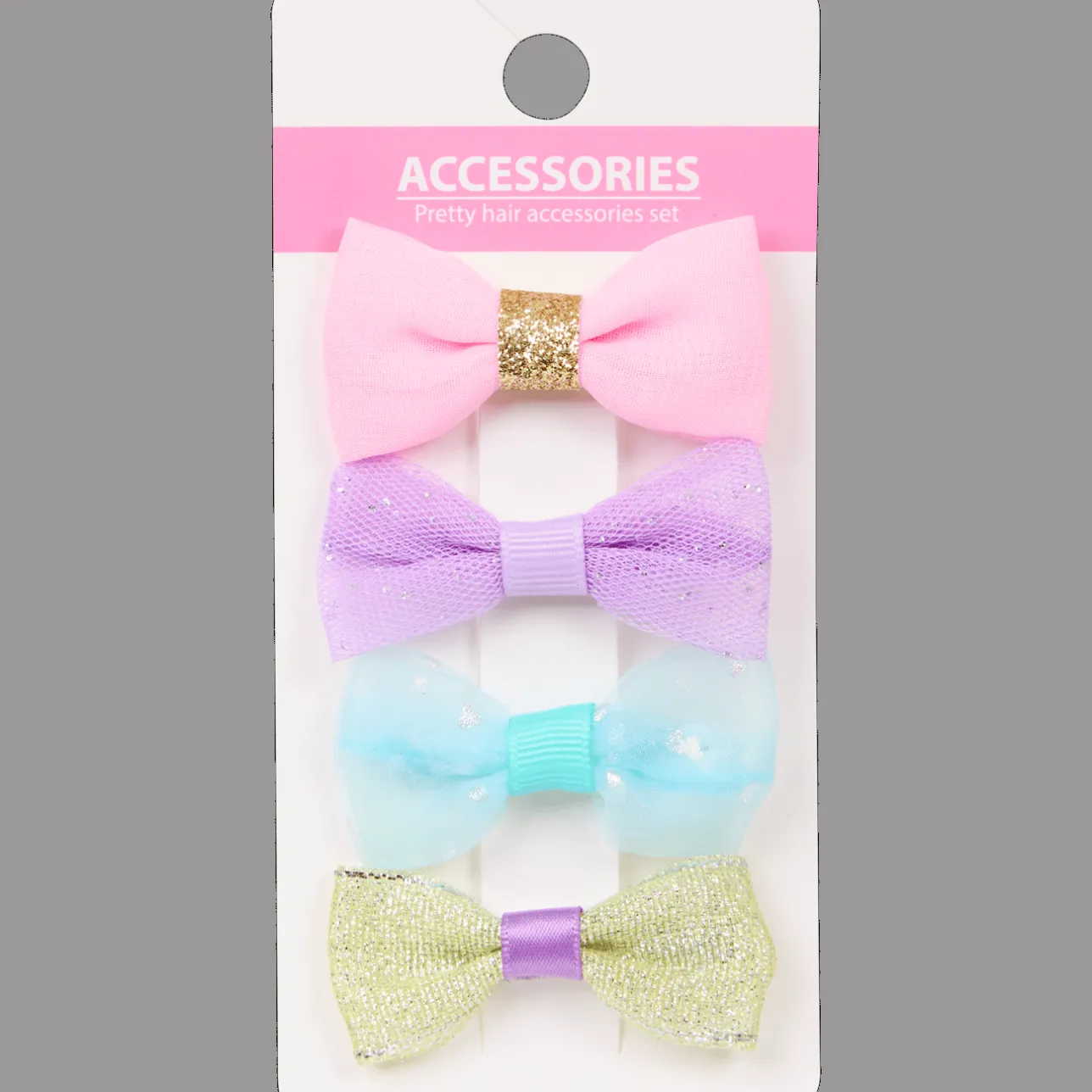 Action Haarclipjes met strikjes> Haaraccessoires