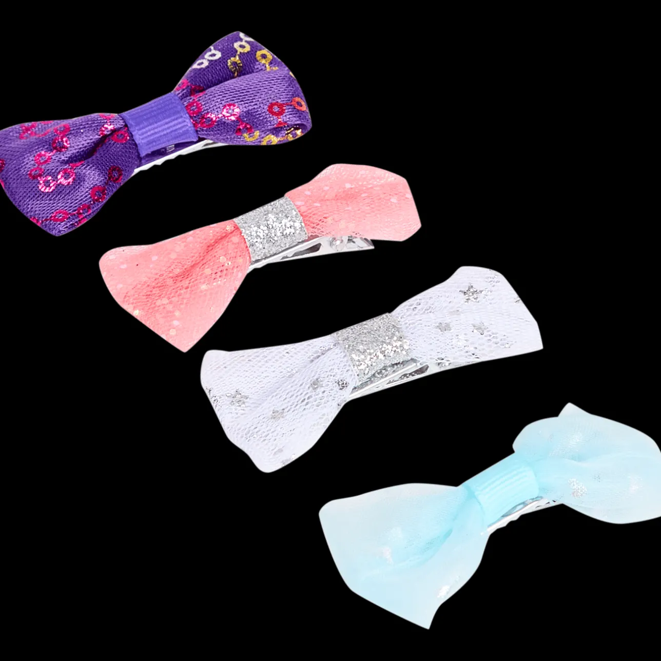 Action Haarclipjes met strikjes> Haaraccessoires