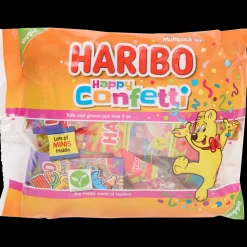 Haribo uitdeelzak Happy Confetti> Drop & Snoep