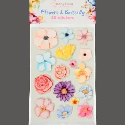 Action Hobby Flora vlinder- en bloemenstickers><noscript><img width=
