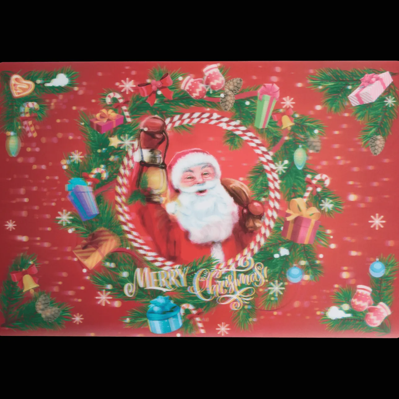Action Holografische placemat Kerst> Placemats