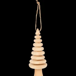 Action Home Accents houten kerstboomhanger> Seizoensdecoratie