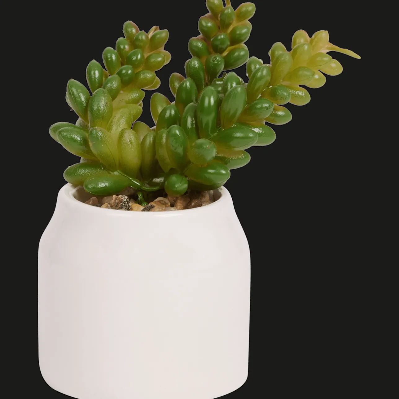 Action Home Accents kunstvetplantje in pot> Kunstplanten & -Bloemen