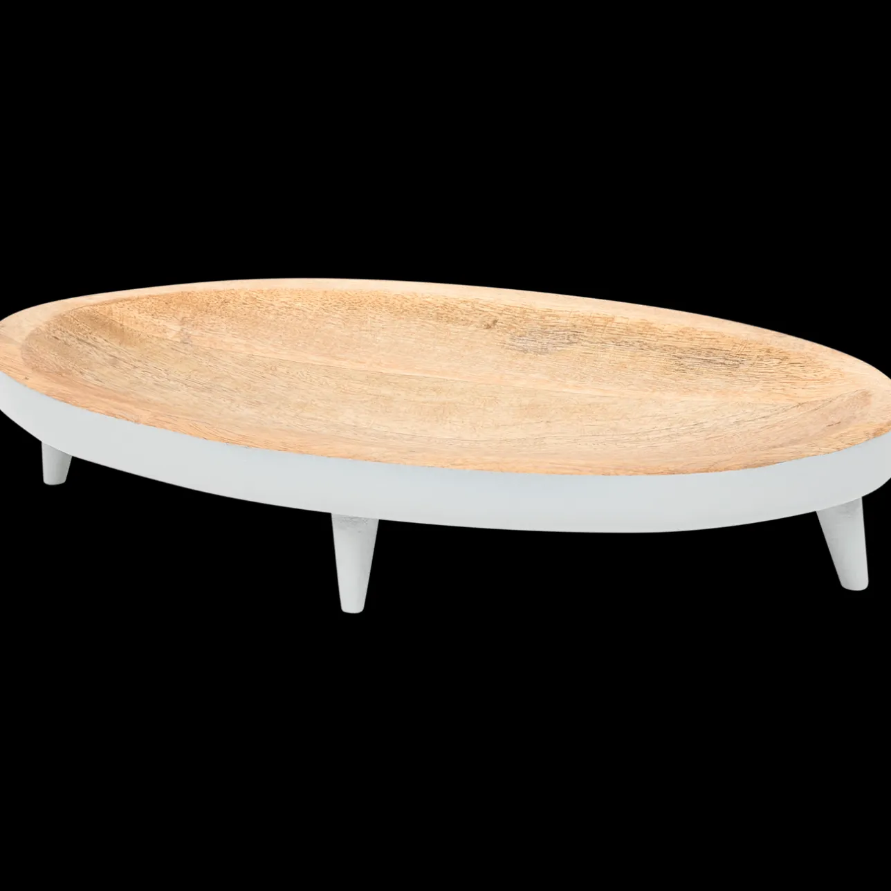 Action Home Accents mangohouten plateau> Kaarsenhouders