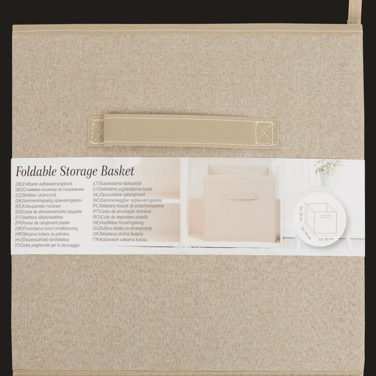 Action Home Accents opvouwbare opbergmand> Woonaccessoires