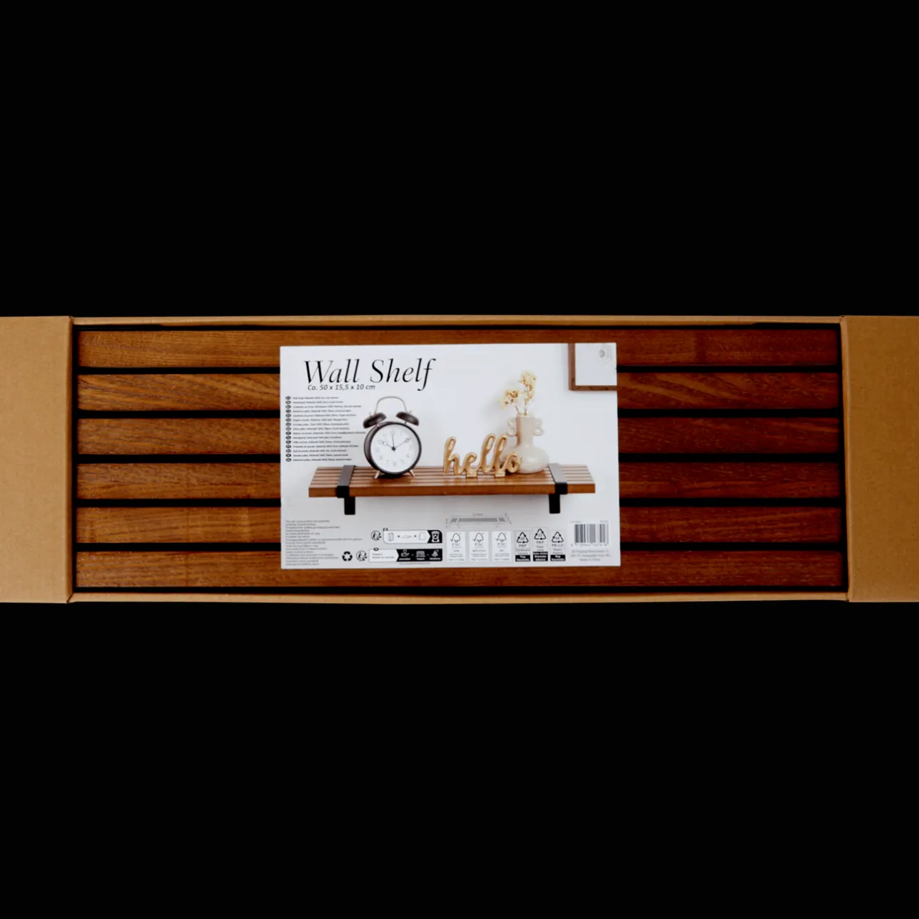 Action Houten wandplank> Woonaccessoires