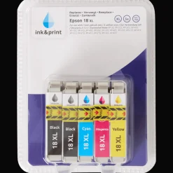 Action Ink & Print inktcartridges Epson 18 XL> Bureau Accessoires