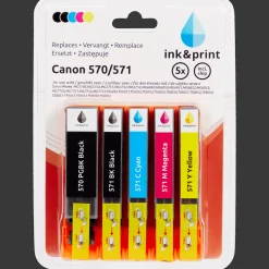 Action Ink & Print inktcartridges Canon 570/571> Inktcartridges