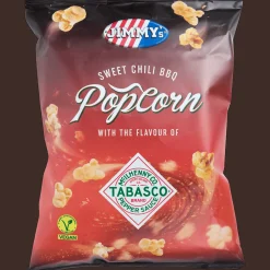 Jimmy Tabasco popcorn Sweet Chili BBQ> Noten & Snacks