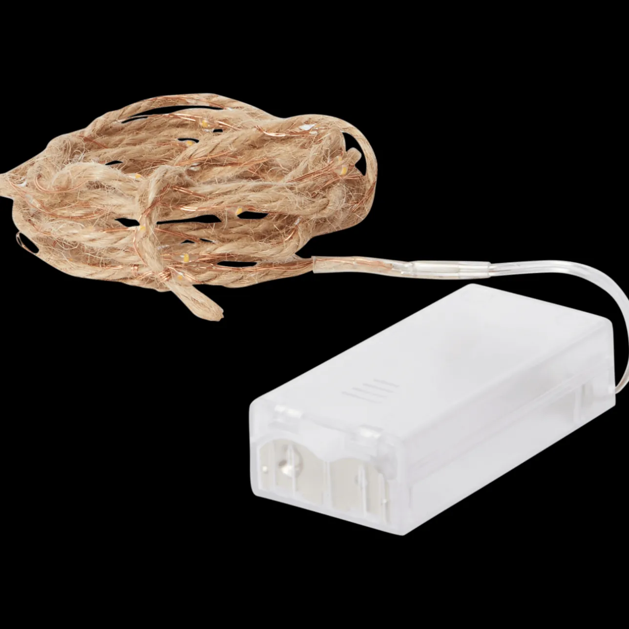 Action Jute touw met ledverlichting> Woonaccessoires