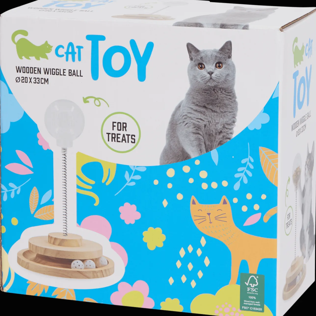Action Kattenspeeltje met balletjes> Speeltjes