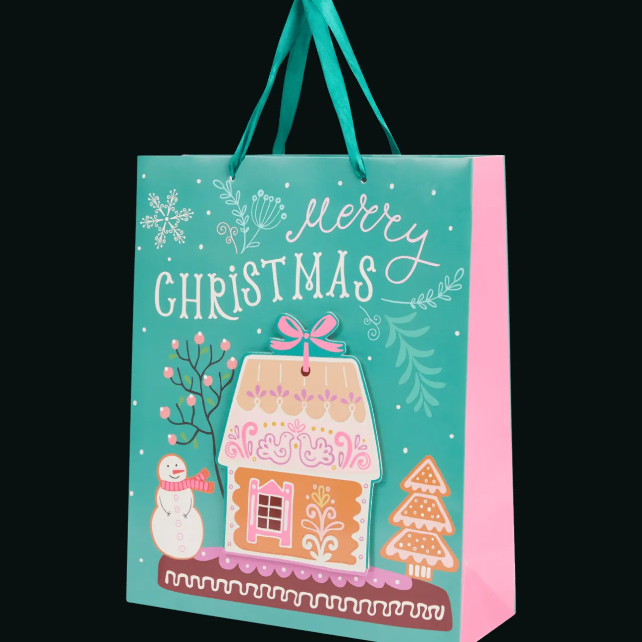 Action Kerst cadeautas> Inpakken