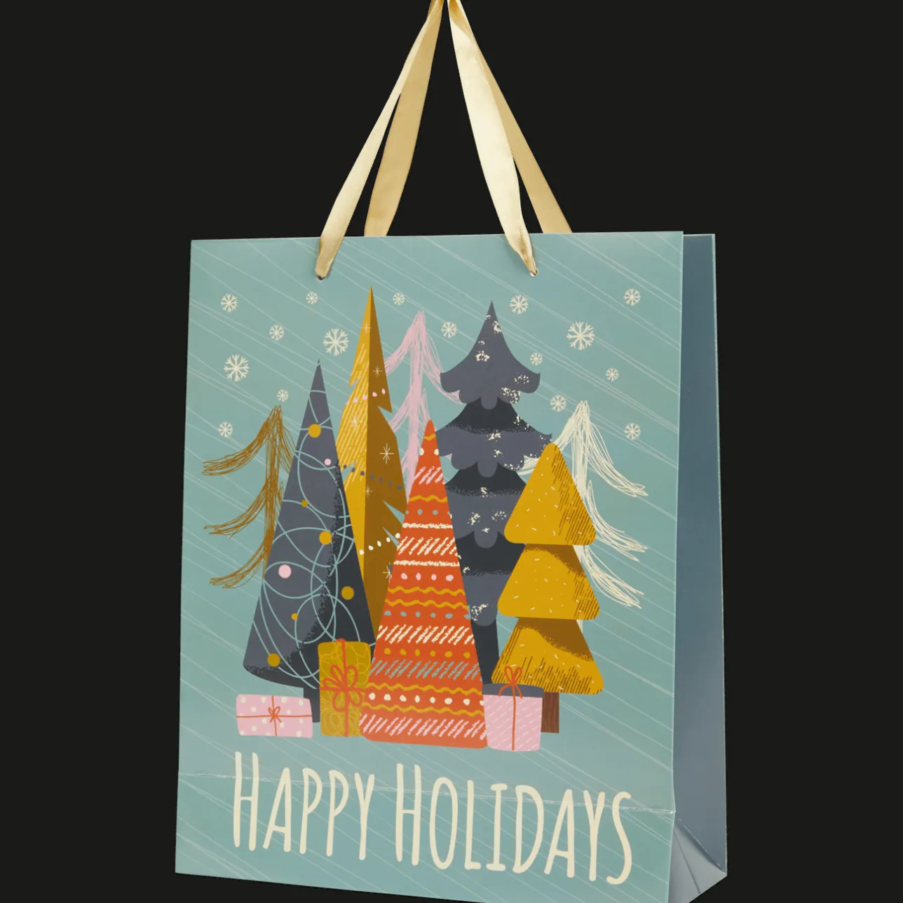 Action Kerst cadeautas> Inpakken