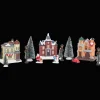 Action Kerstdorp met verlichting> Seizoensdecoratie