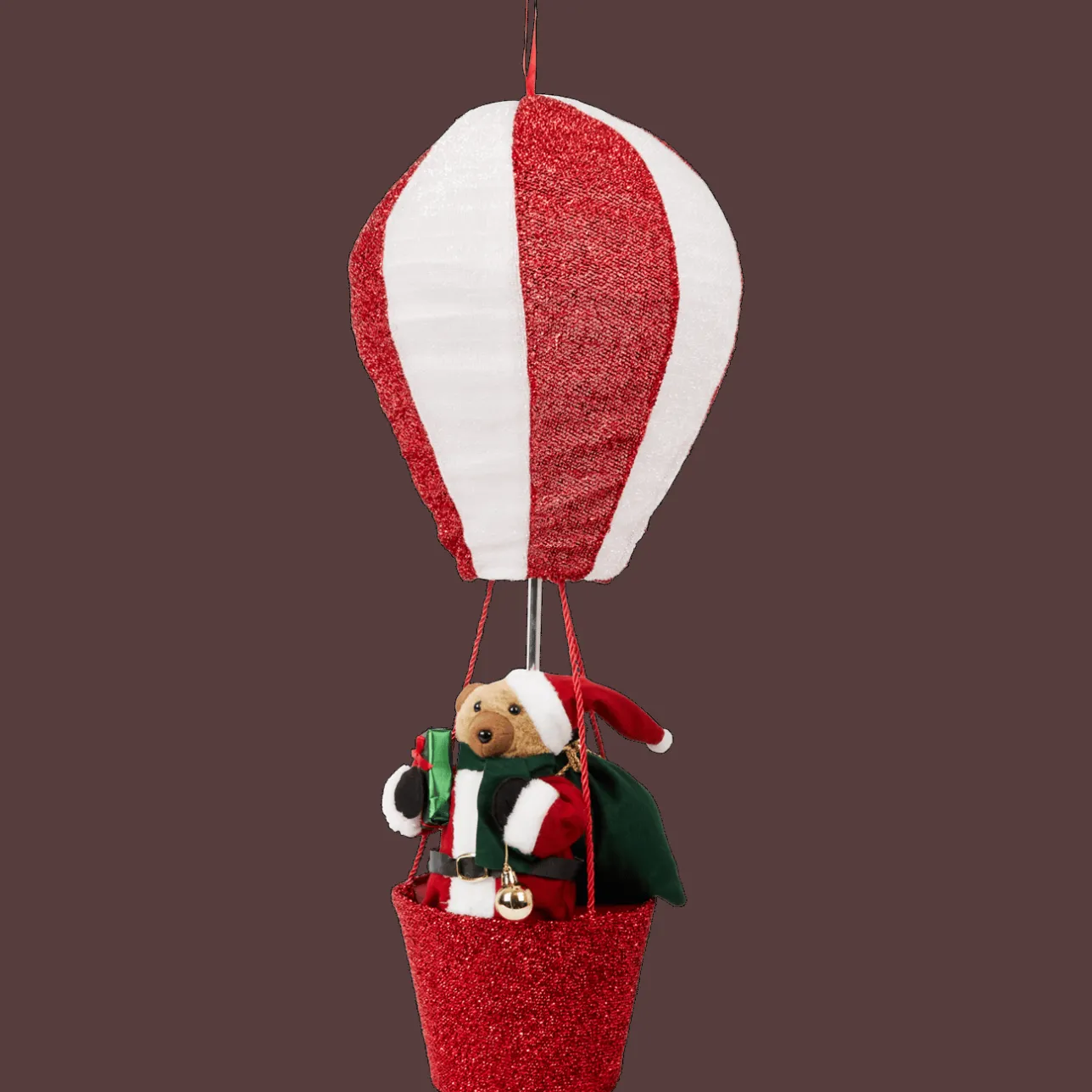 Action Kerstfiguur in luchtballon> Seizoensdecoratie