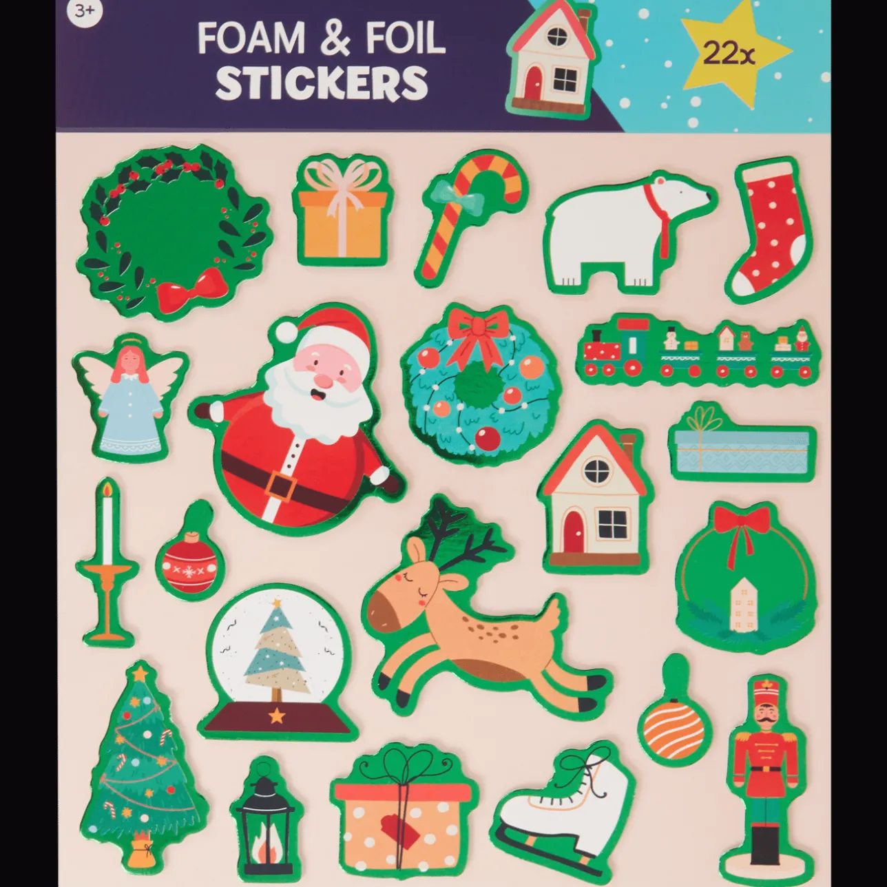 Action Kerststickers> Knutselen