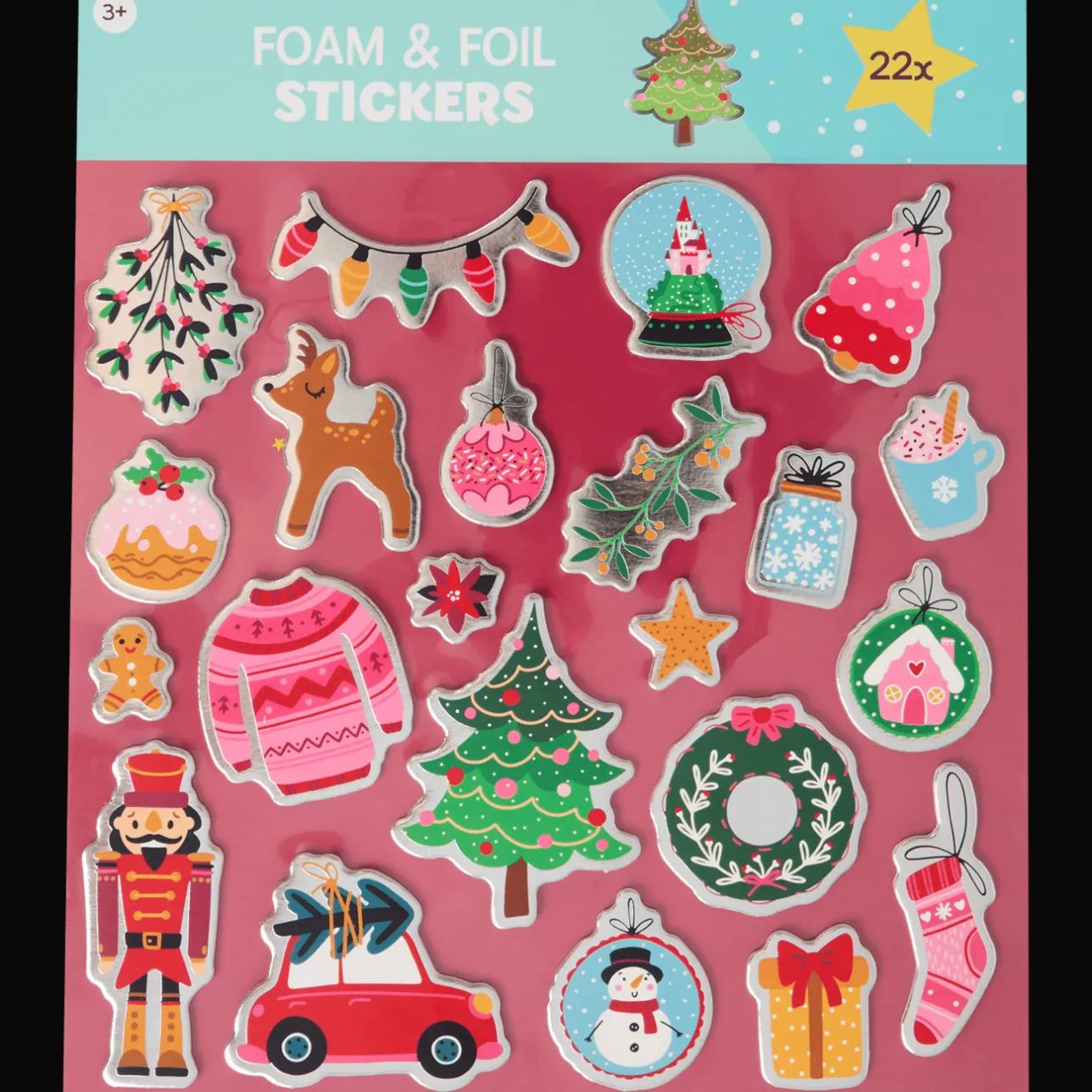 Action Kerststickers> Knutselen