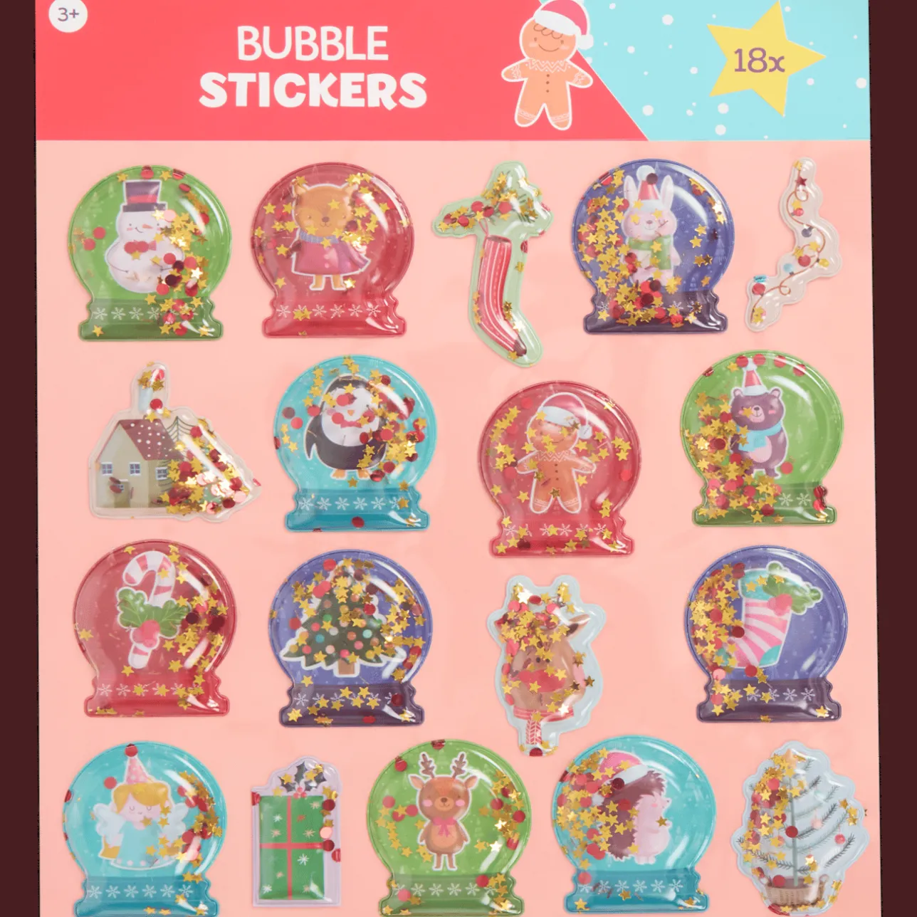 Action Kerststickers> Knutselen