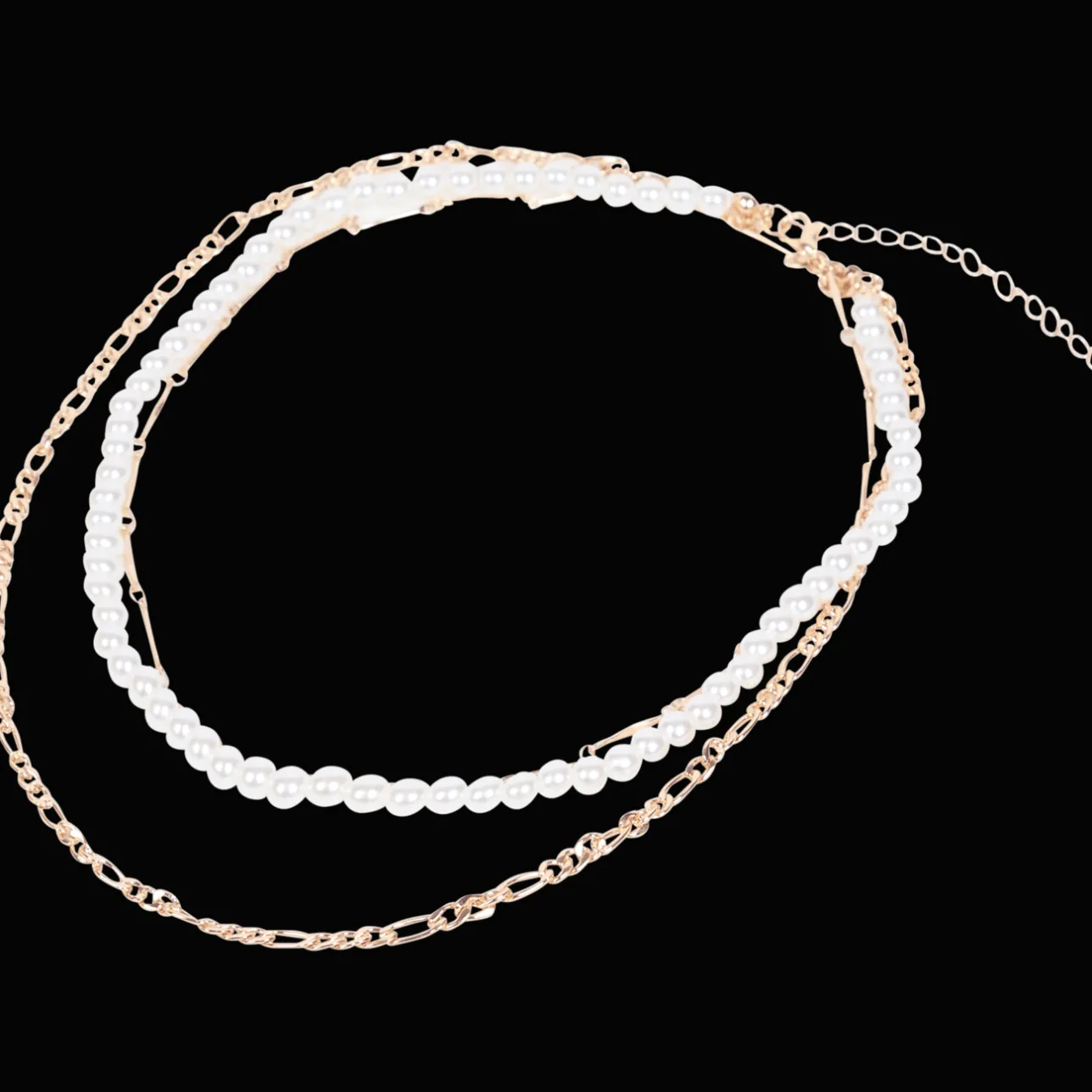 Action Ketting met parels> Horloges & Sieraden