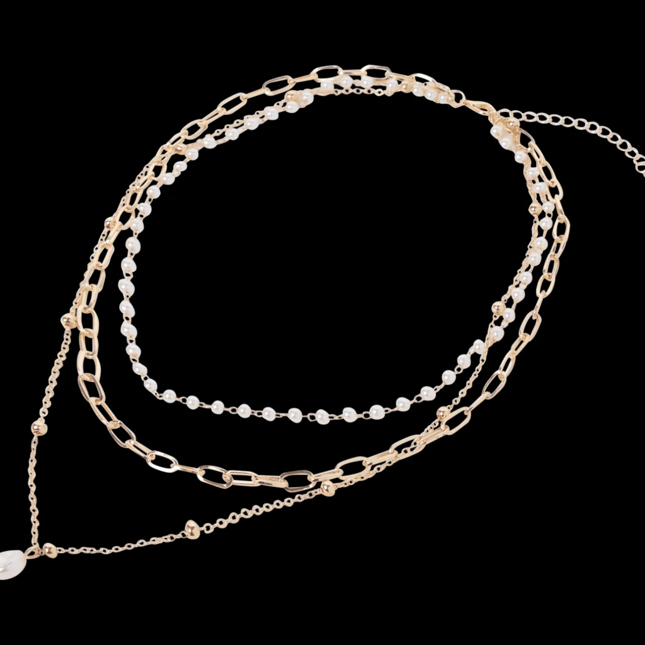 Action Ketting met parels> Horloges & Sieraden