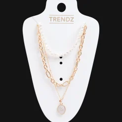 Action Ketting met parels><noscript><img width=