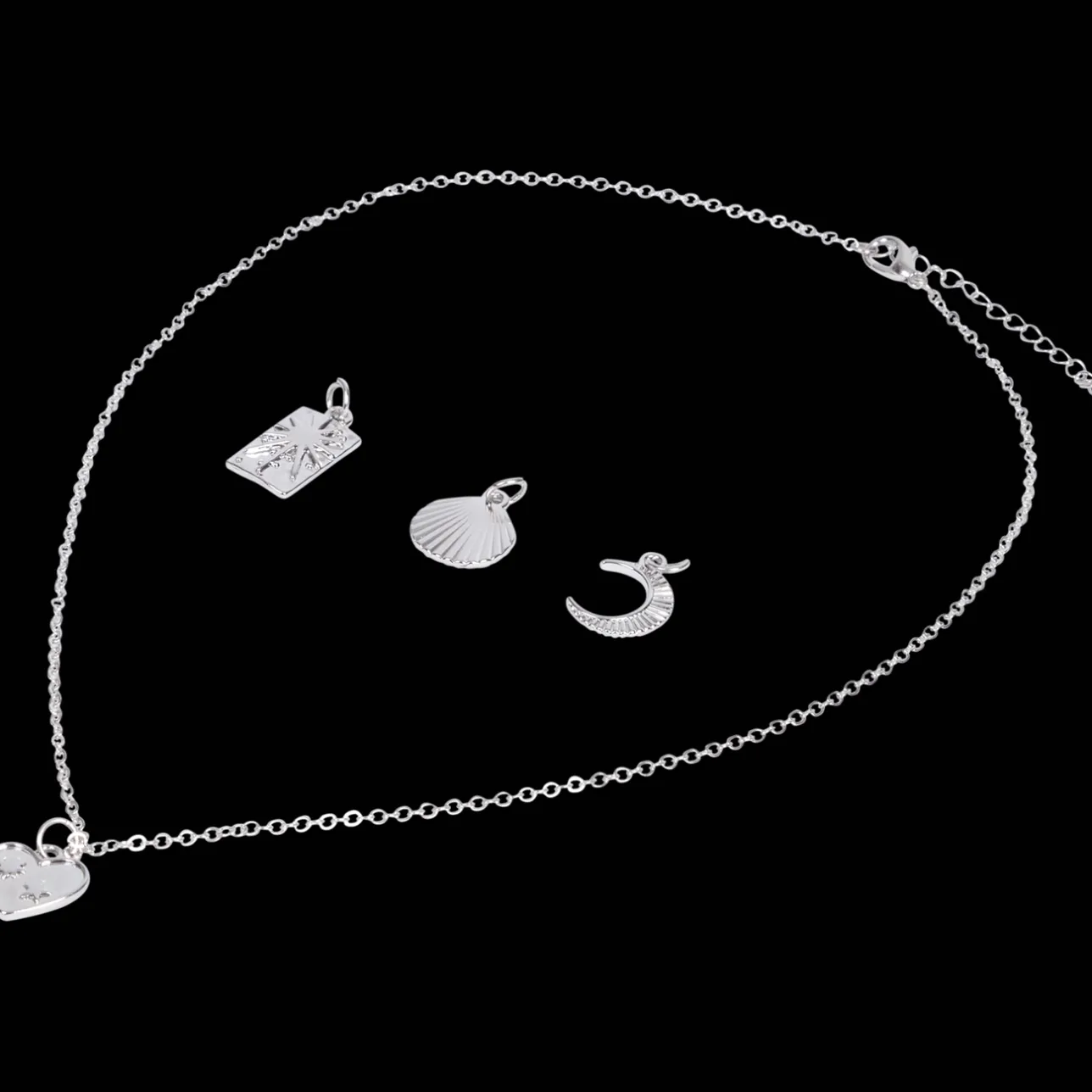 Action Ketting met verwisselbare hangers> Horloges & Sieraden