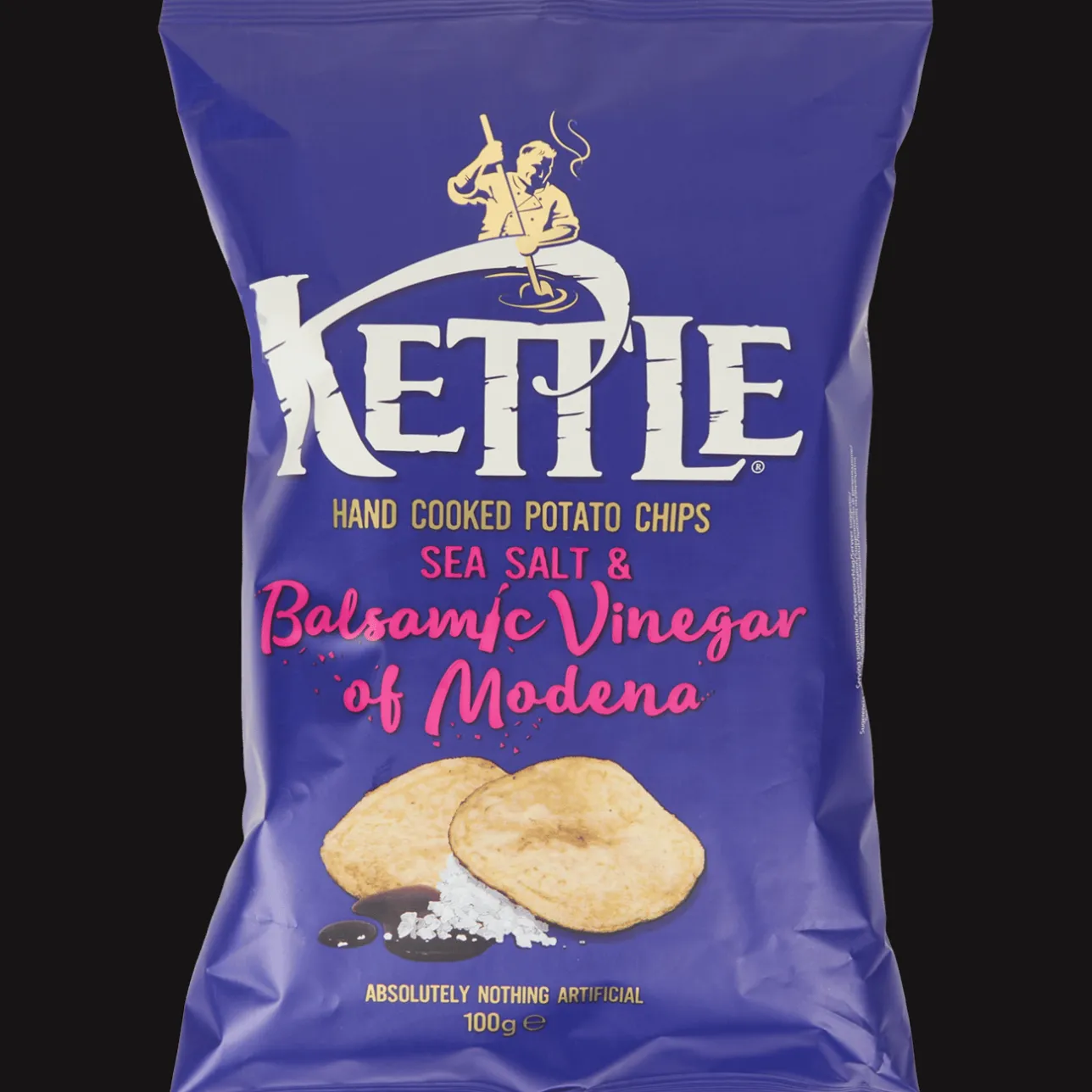 Kettle chips Sea Salt & Balsamic Vinegar> Chips