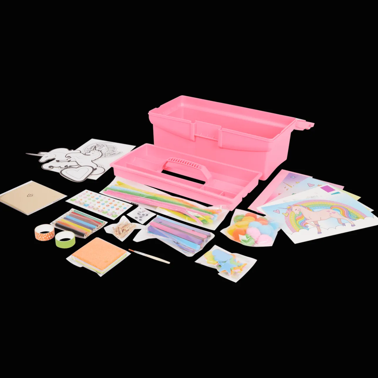 Action Kids Kingdom knutsel- en activiteitenkoffer> Kinderknutselen|Knutselen