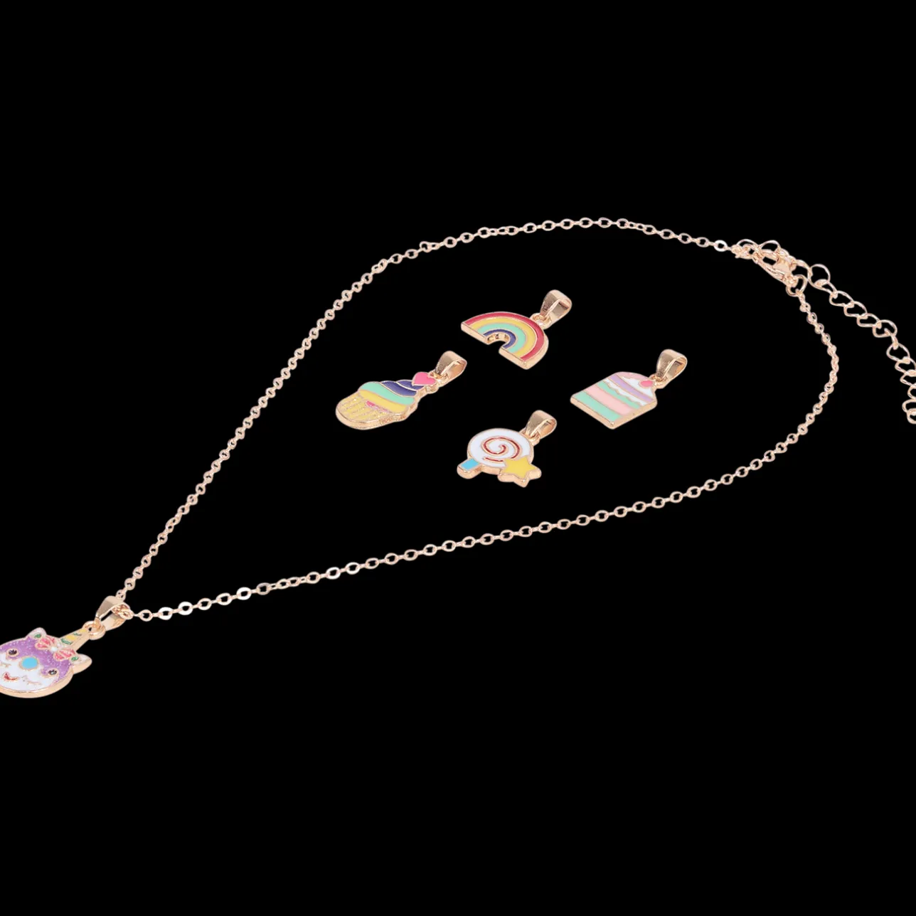 Action Kinderketting met verwisselbare hangers> Horloges & Sieraden