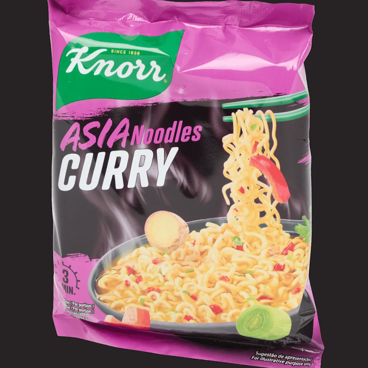 Knorr Asia noedels Curry> Voeding