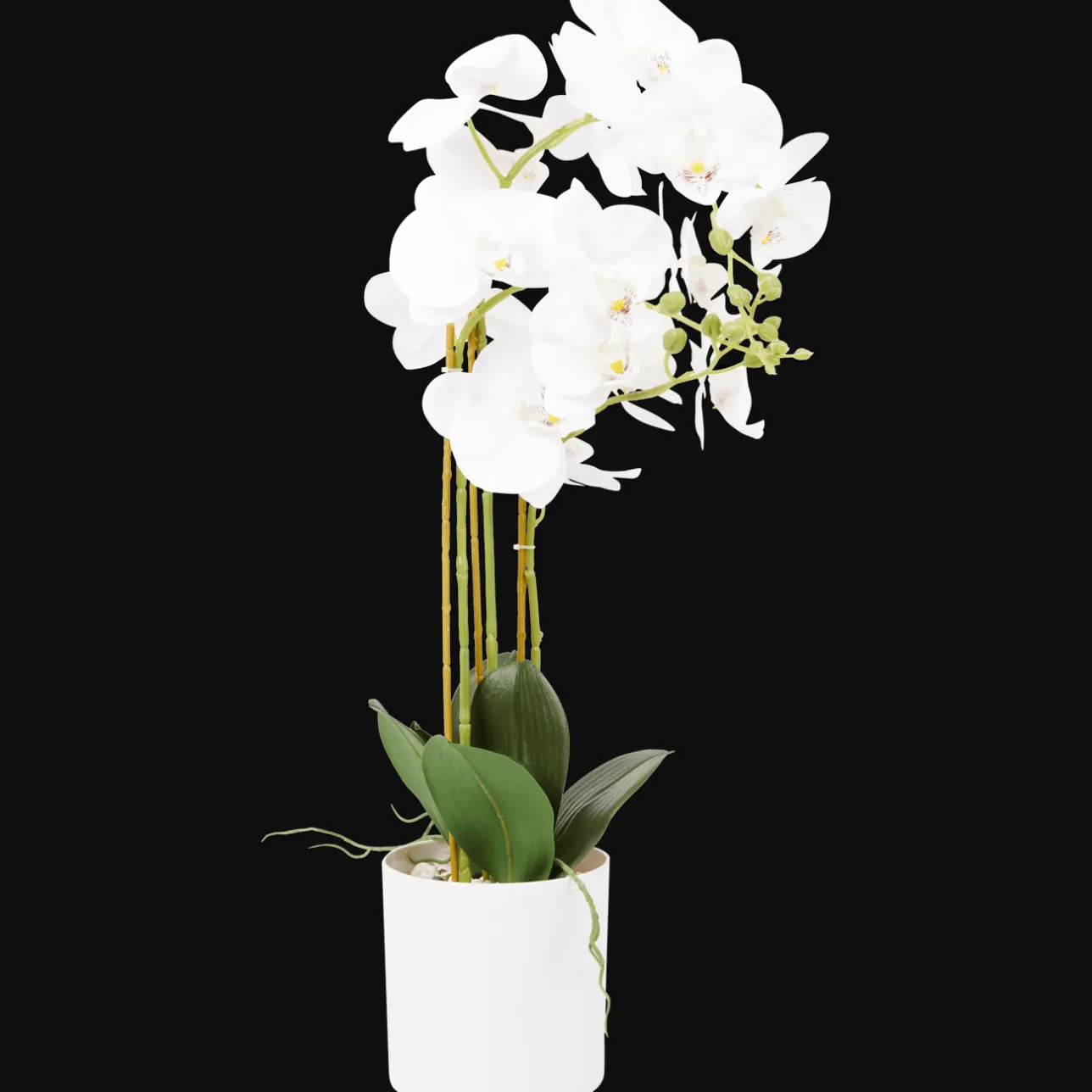 Action Kunst orchidee in pot> Kunstplanten & -Bloemen