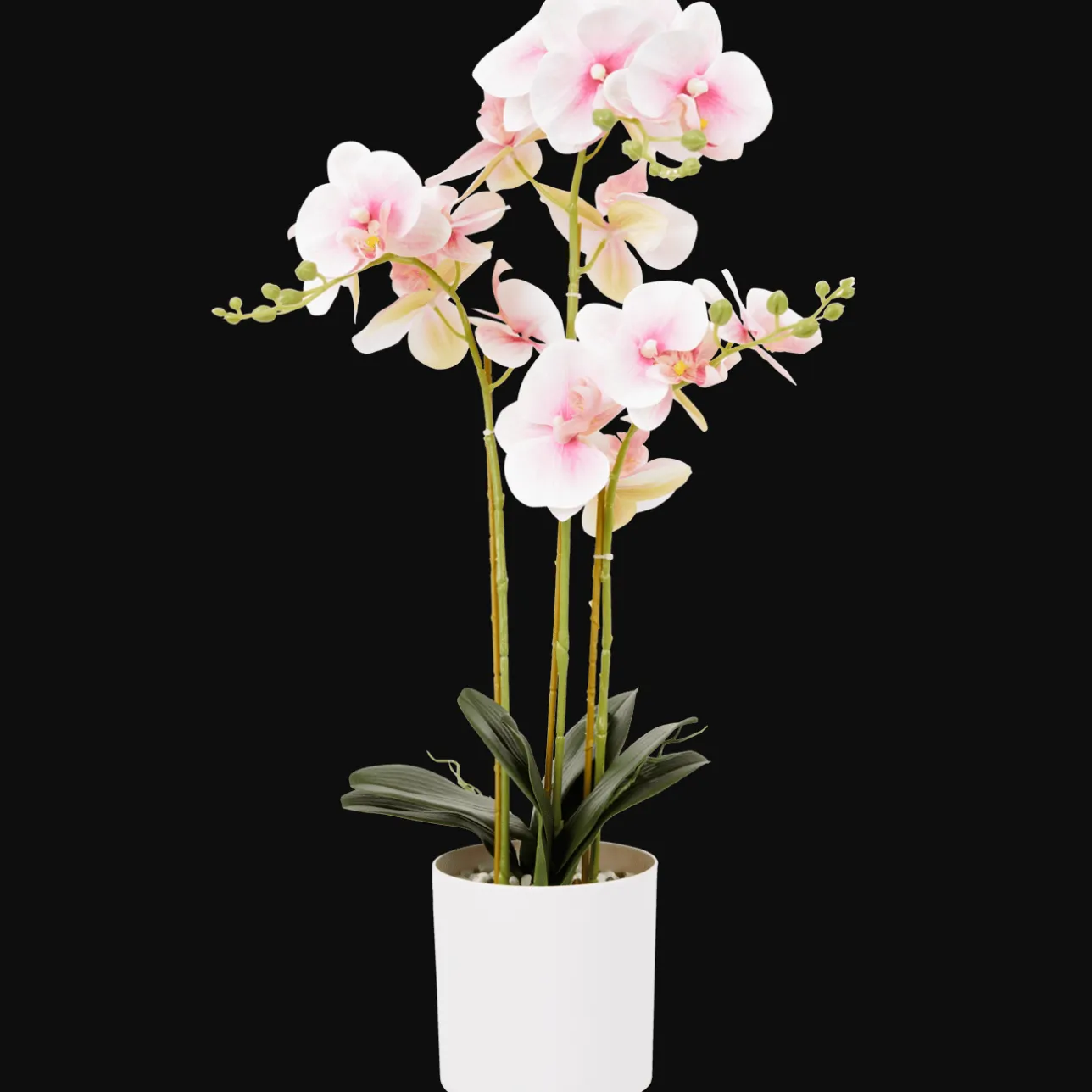 Action Kunst orchidee in pot> Kunstplanten & -Bloemen