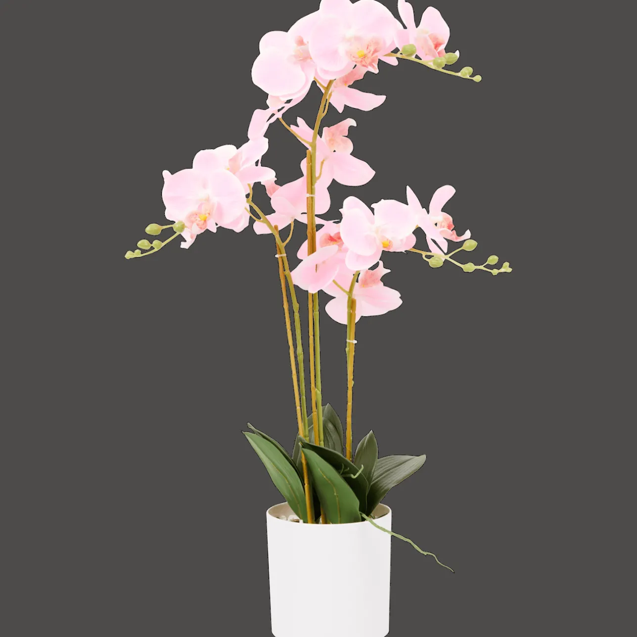 Action Kunst orchidee in pot> Kunstplanten & -Bloemen