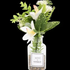 Action Kunstbloemen in glazen fles> Kunstplanten & -Bloemen