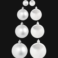 Action Kunststof kerstballen> Seizoensdecoratie
