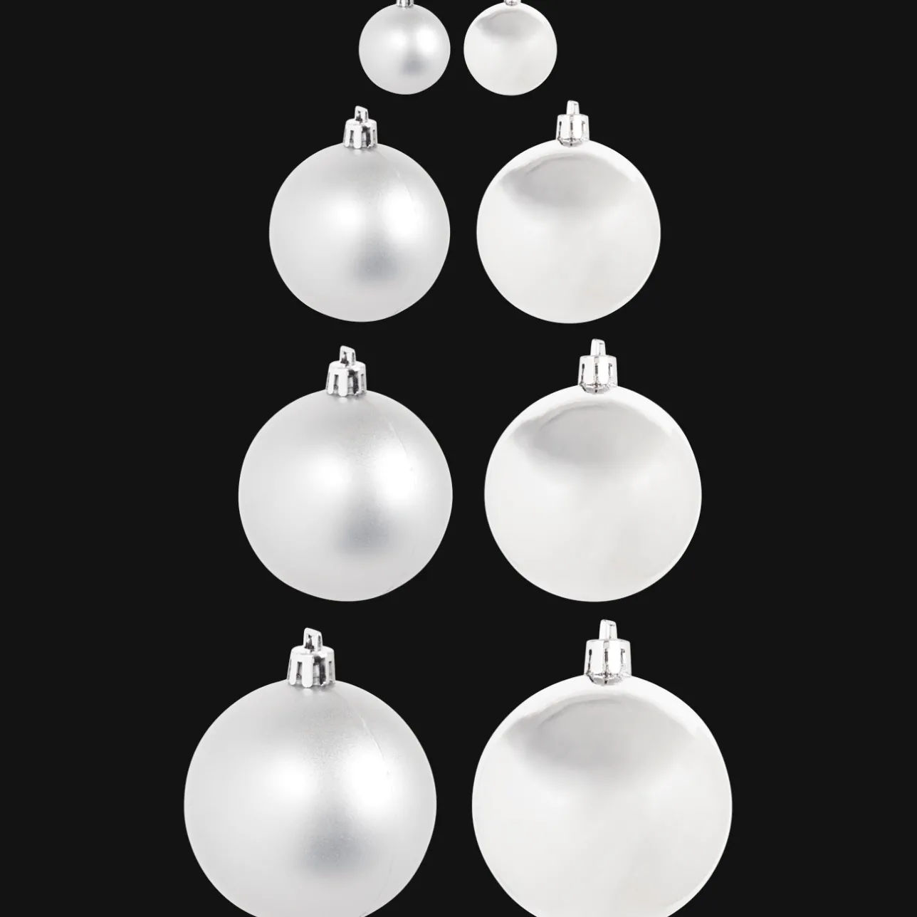 Action Kunststof kerstballen> Seizoensdecoratie