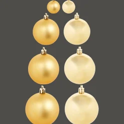 Action Kunststof kerstballen> Seizoensdecoratie