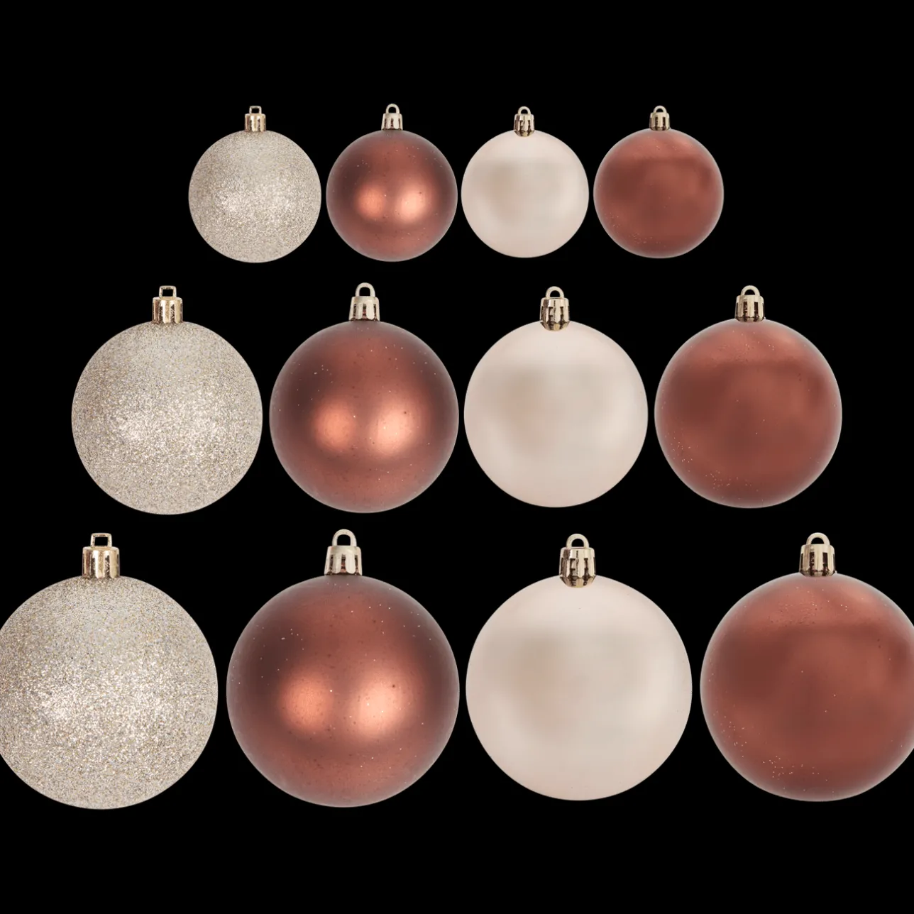Action Kunststof kerstballen> Seizoensdecoratie