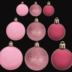 Action Kunststof kerstballen> Seizoensdecoratie