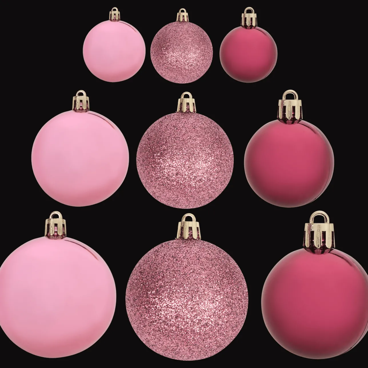 Action Kunststof kerstballen> Seizoensdecoratie
