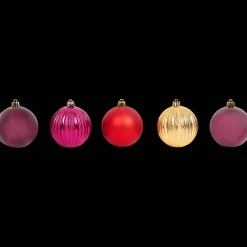 Action Kunststof kerstballen> Seizoensdecoratie